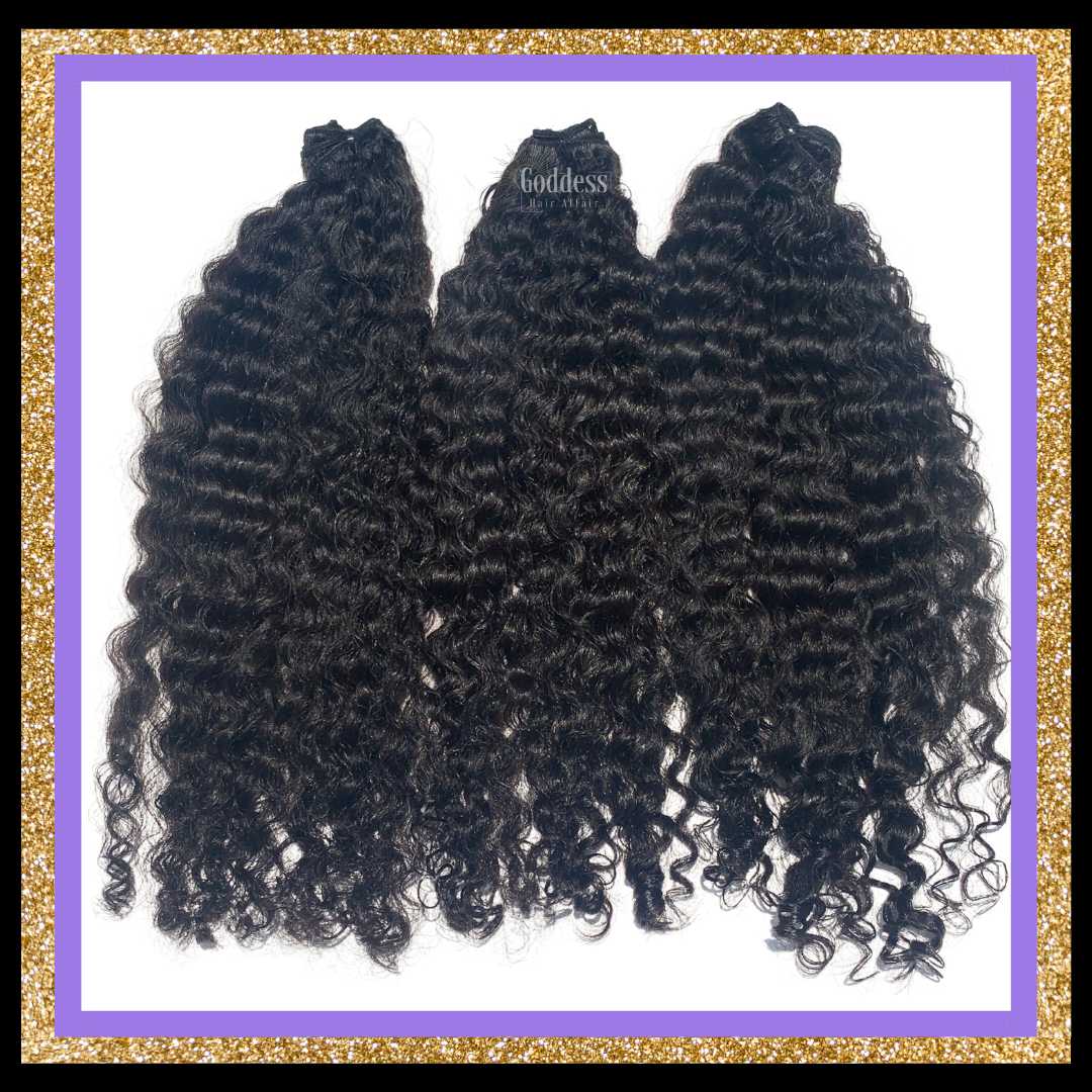 Raw Burmese Kinky Curly Bundles