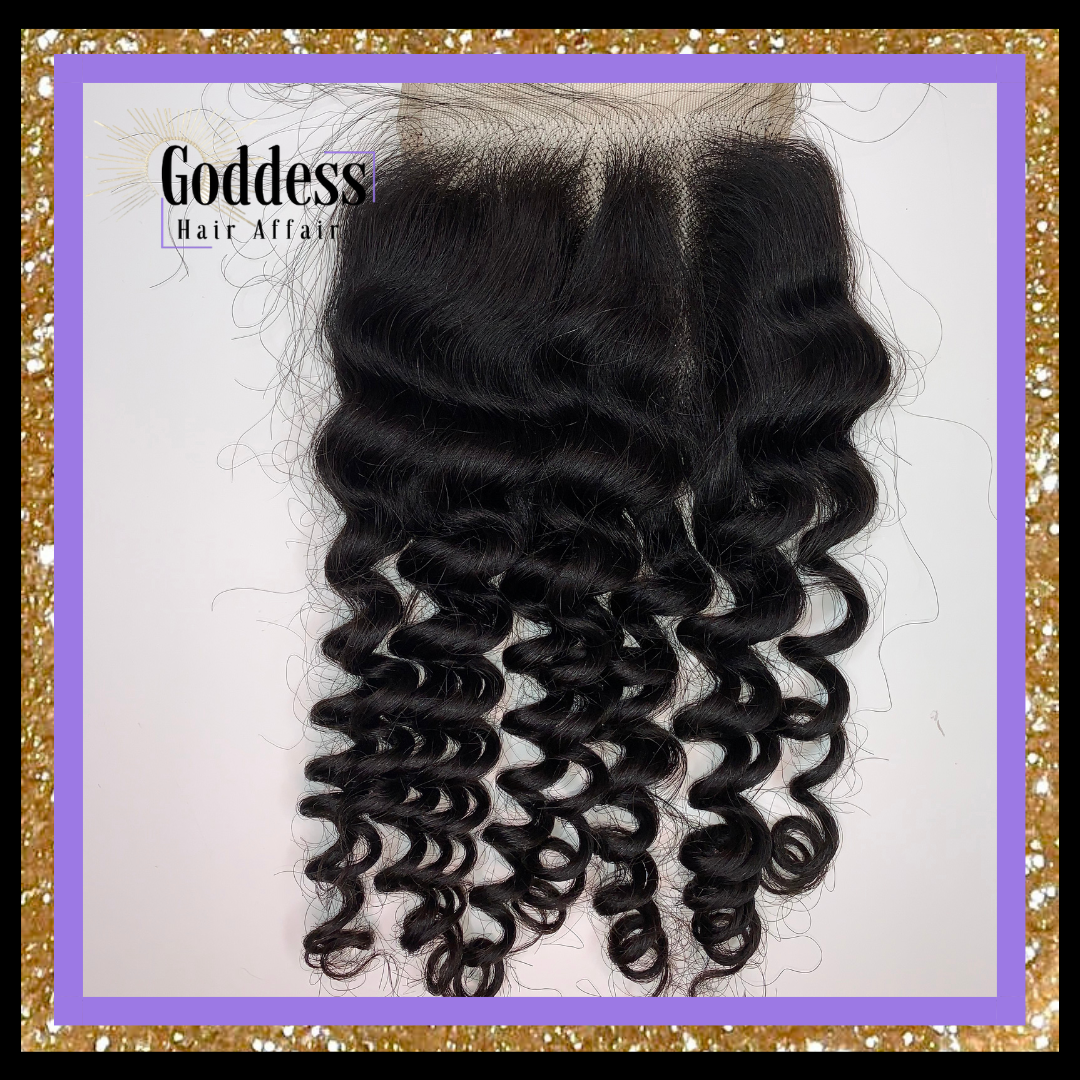 Raw Hair Closures