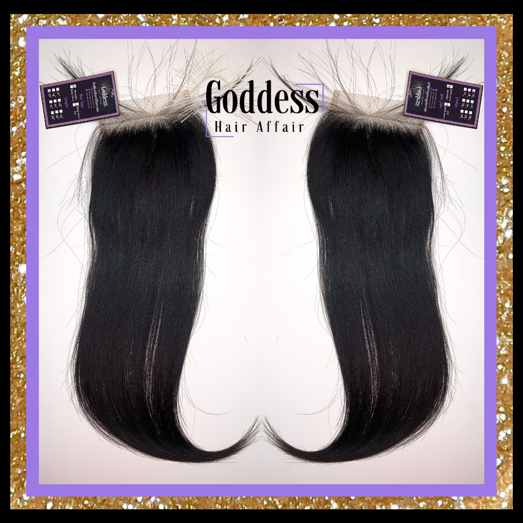 Raw Hair Closures